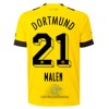 Officiële Voetbalshirt BVB Borussia Dortmund Malen 21 Thuis 2022-23 - Heren